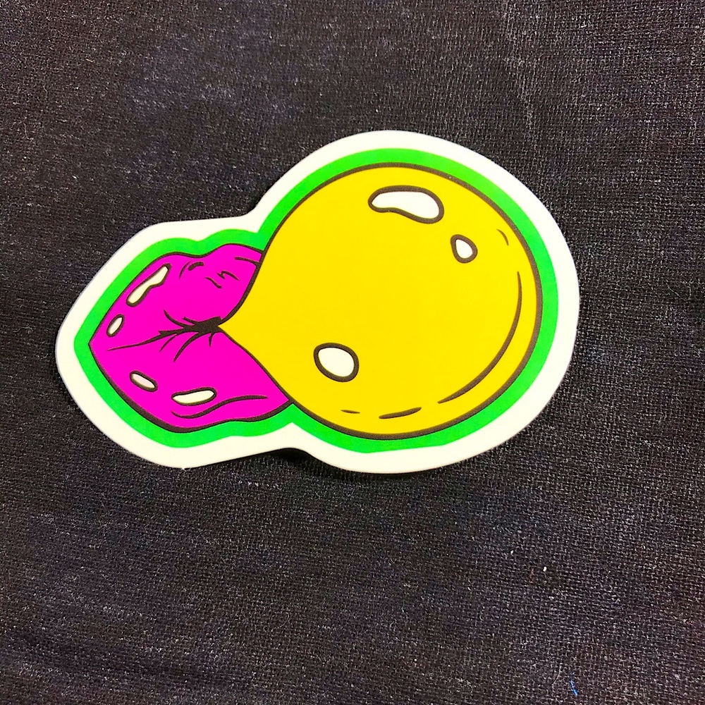 Bubble Lips Sexy Juicy Lips Waterproof Sticker